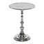 Table d'appoint en aluminium et aluminium