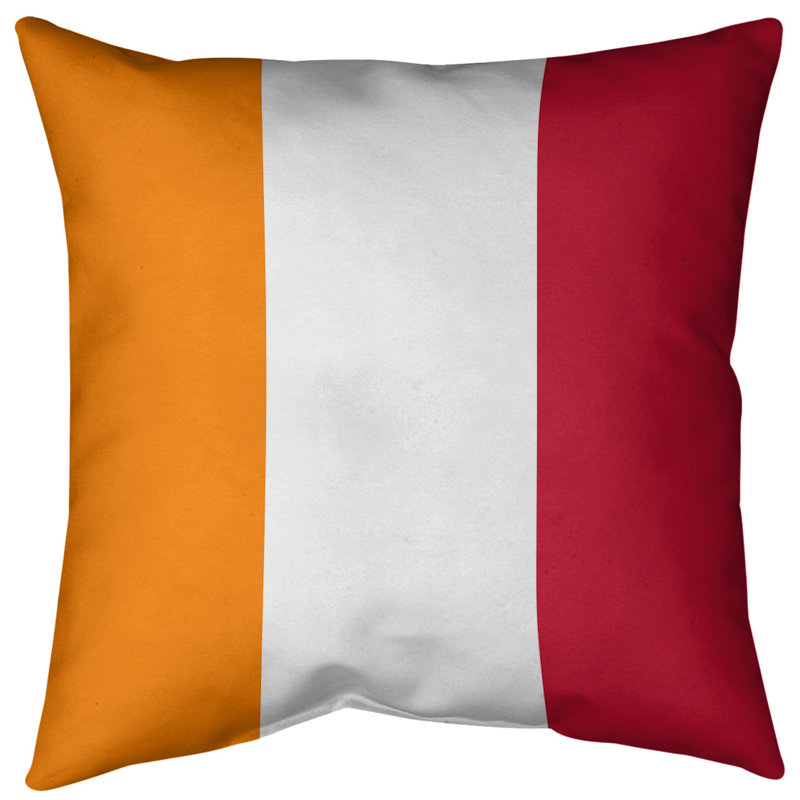 Housse de coussin, 20 po x 20 po, Blanc, Sergé de coton