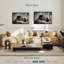 Animal «Lounging Black Panther», reproduction sur toile-101456676