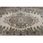 Grand tapis antique en laine Oushak brun pour le salon - Design turc authentique fabriqué à la main en Anatolie