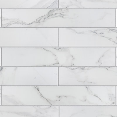 Tinos 3" x 17" Porcelain Wall & Floor Tile