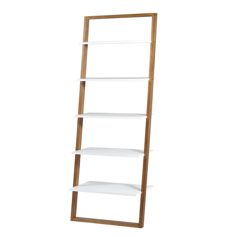 Coby Ladder Bookcase, Natural