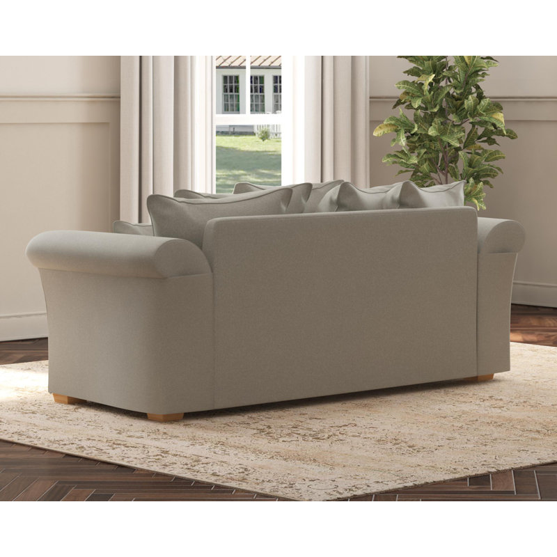 Castleacre Three Seater, Scatter Back, Mink