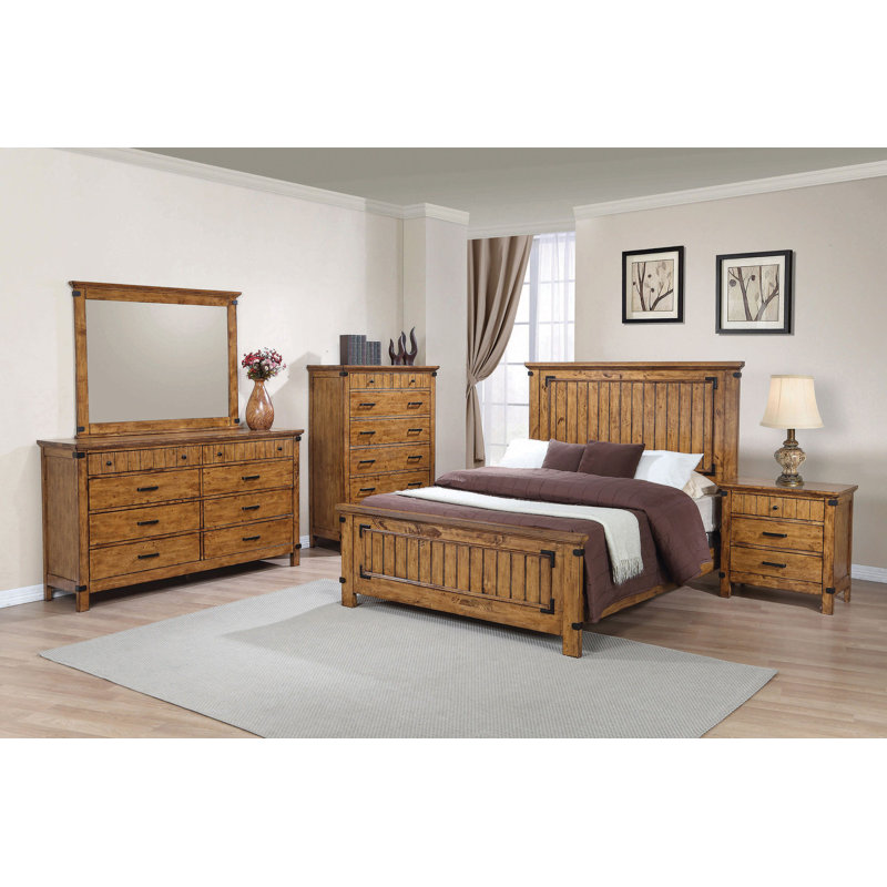 Ensemble de chambre à coucher 5 pièces Bomia, Queen