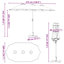 Garden Parasol Polyester and Aluminium Outdoor Shade UV Sun Protection-1543355942