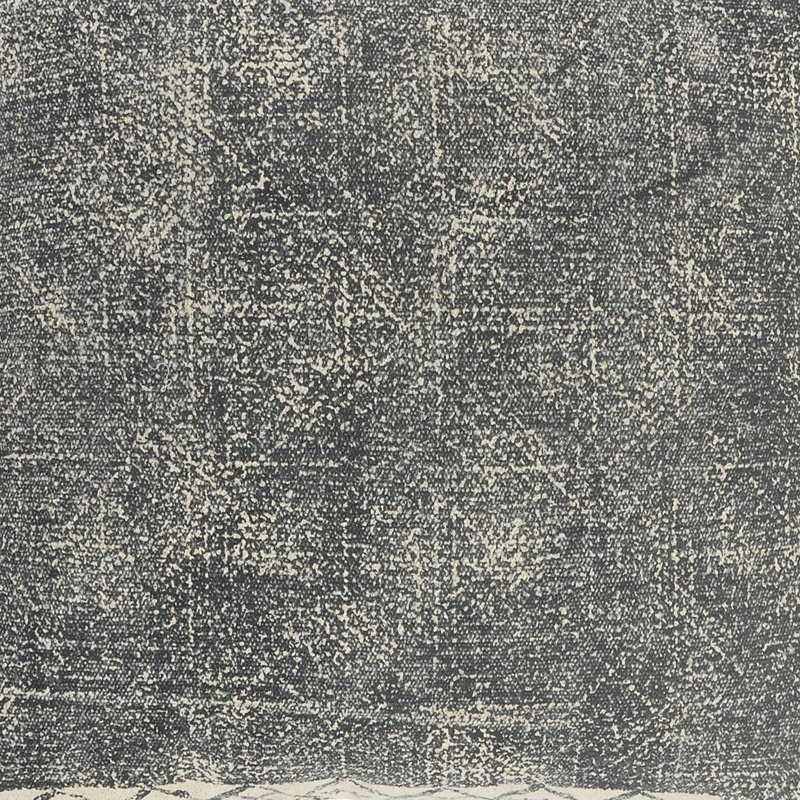 Housse de coussin en coton matelassé Traditional, Gris / blanc géométrique 1, Housse de coussin seulement - sans coussin