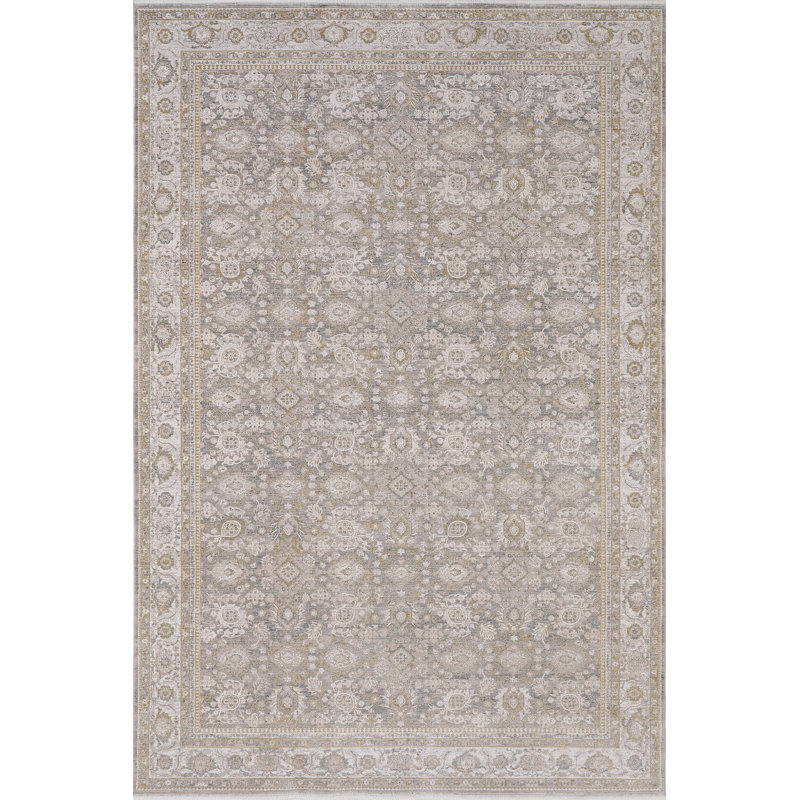 Highbridge 14623-891 Beige / gris / crème, Rectangle 7 pi 10 po x 10 pi 2 po