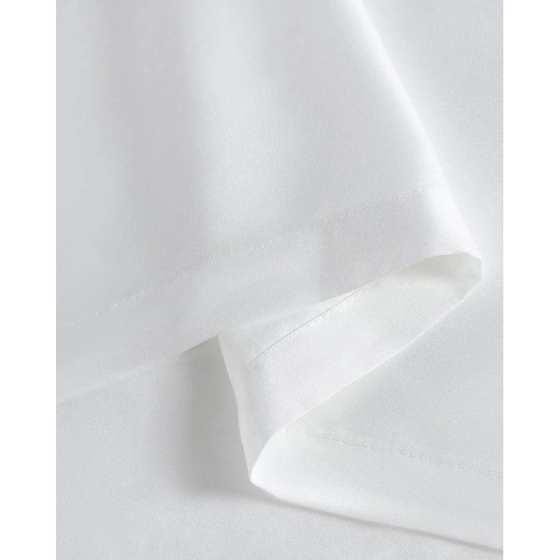 Snug Sham Set, Standard, Clear White