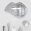 Décoration murale moderne «Biting Lips»-1092048611-1092048612
