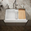 Riverby Undermount Single-Bowl Farmhouse Workstation Kitchen Sink With Tall Apron-251553556