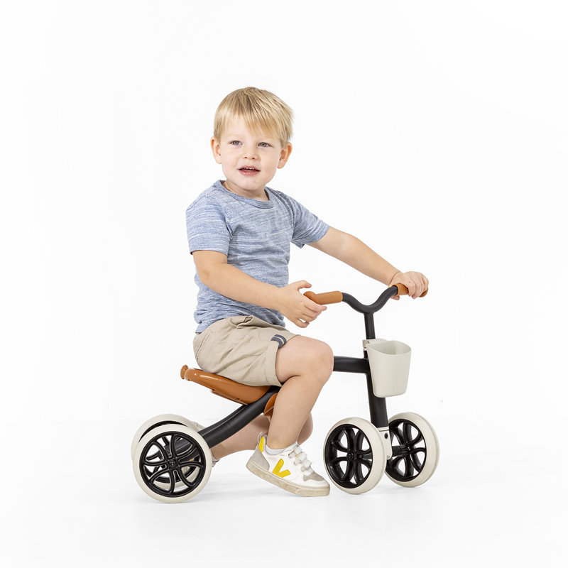 Jordan-Lee Zoomie Kids Push/Pull Ride On, Black