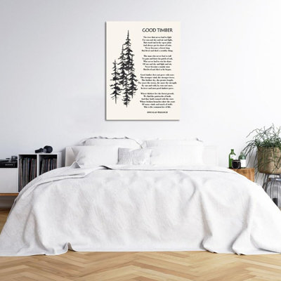 1 Piece Wrapped Canvas Wall Art