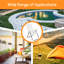 Chaise de camping inclinable nokesville