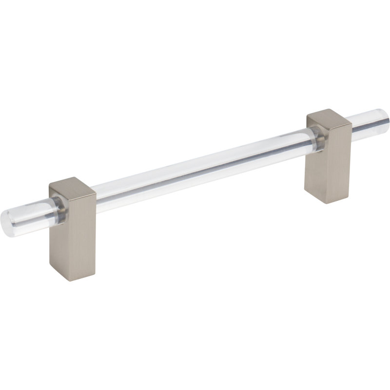 Spencer Bar pull, 5 1/16", Satin Nickel