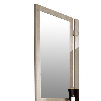 Remerton Wood Wall Mirror