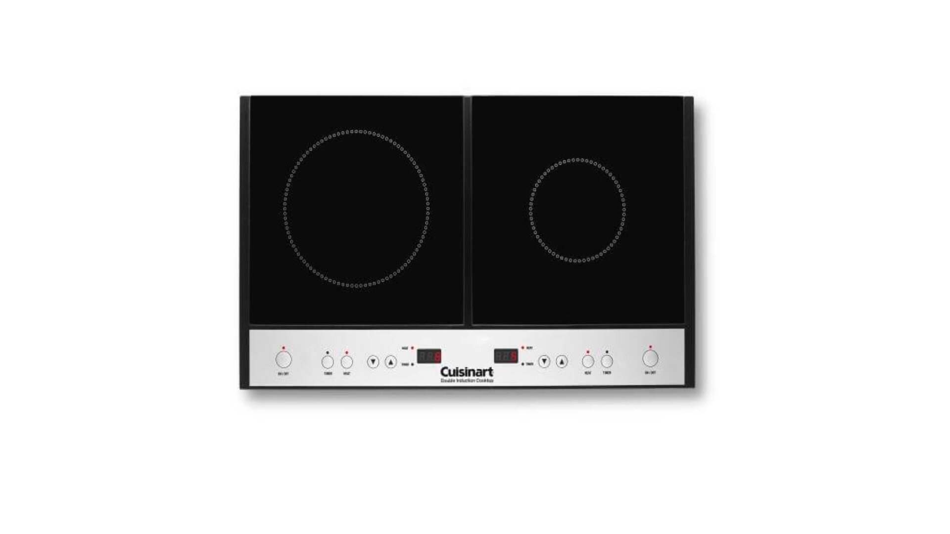 Cuisinart - Double Induction Cooktop - Black