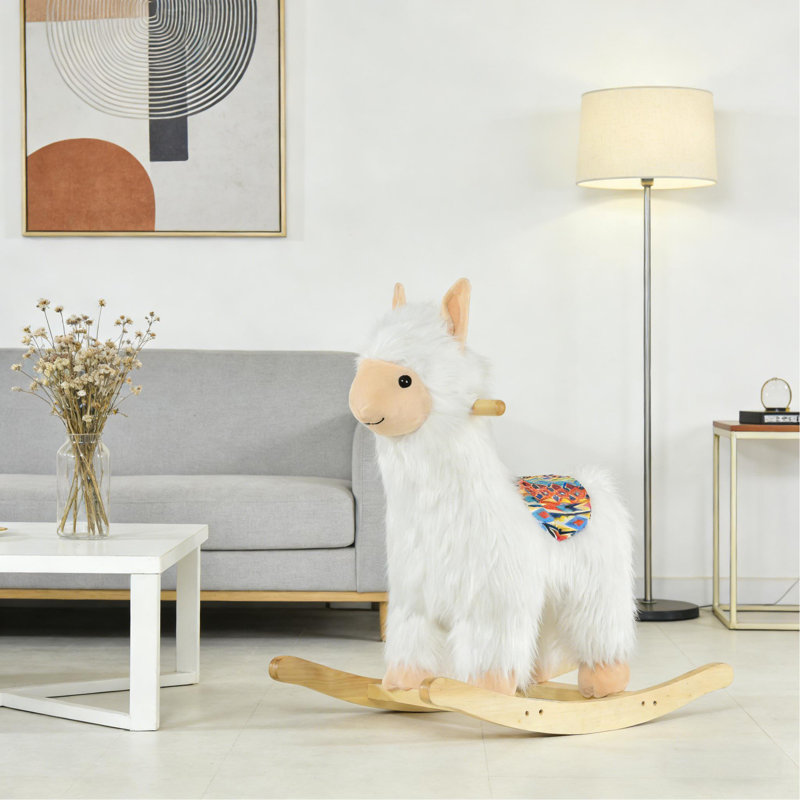 Jouet à bascule pour enfants, style lama