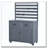 64.9'' H Large Patio Kitchen Island Solid Wood Kitchen Cart-125084775