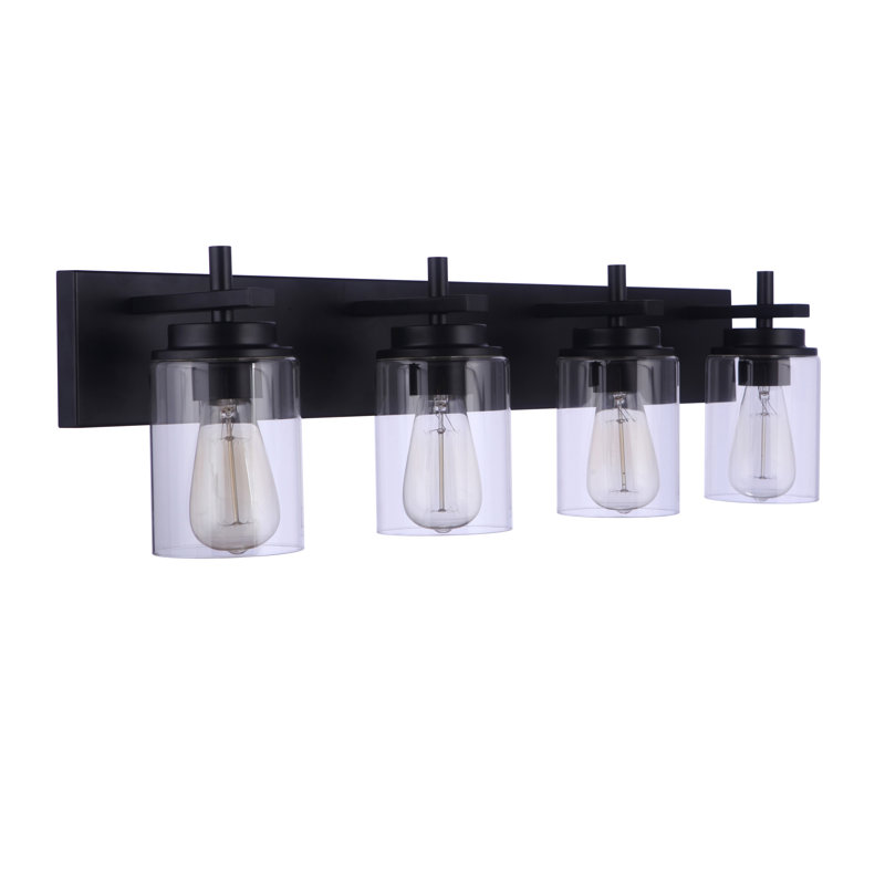 Meuble-lavabo H 7,75 po x l 32 po x P 6,25 po, Noir mat