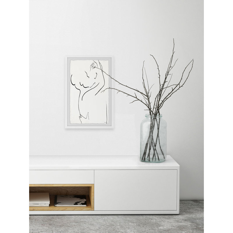 Love Sketch - Single Picture Frame Print, 91cm H x 61cm W x 3.81cm D