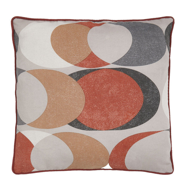 Sander Geometric Spice Square Cushion