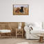 Toile flottante encadrée Dog Trio & Ducks par Victoria Schultz-1408445399-1408445404