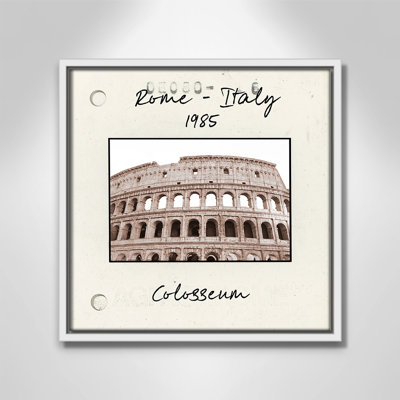Travel Slide Collection "Rome, Italy - Colosseum" Print