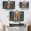 Dainah - ensemble de reproductions d'art mural abstrait-108461307-108461309