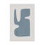 Art sur toile «Bachelor Orara Studio Mid Century Blue I»-105646944