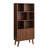 Breux Guthmar Mid-Century Modern Bookcase With Six Shelves And Two Doors-1279146036