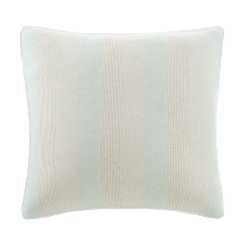 Southern Tide Batten Square Seafoam Decorative Pillow