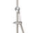 Abyss Exposed Wall Mount Shower Faucet Set with Hand Shower (Valve Included)-91335729