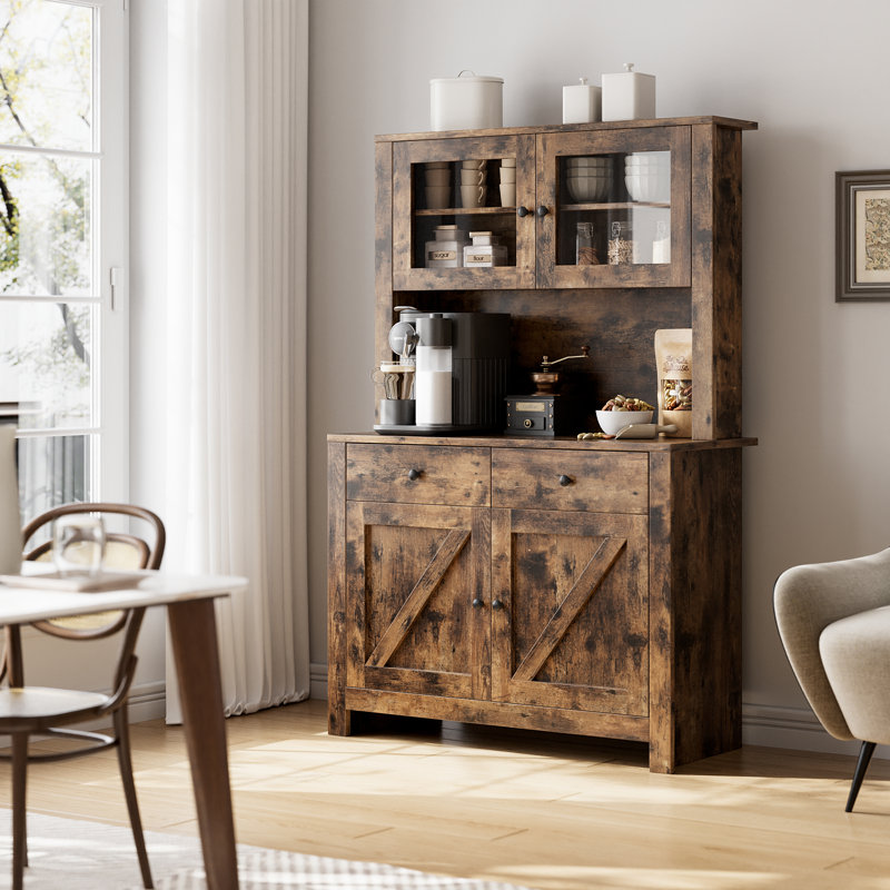 Buffet 41,3 po Asheton, Brun