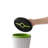 Chef'N Ecocrock Countertop Compost Bin, 3.3 Liter, Steel Gray