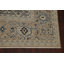 Tapis bleu clair / beige en laine Ziegler