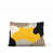 Yellow/Off White/Beige/Black