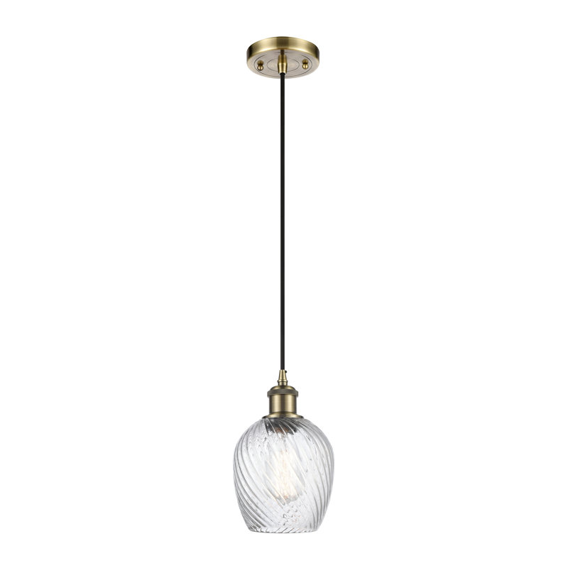 1 - Light Single Pendant, LED