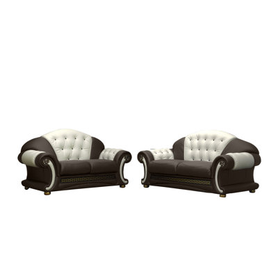 North Carolina 2 - Piece Faux Leather Living Room Set
