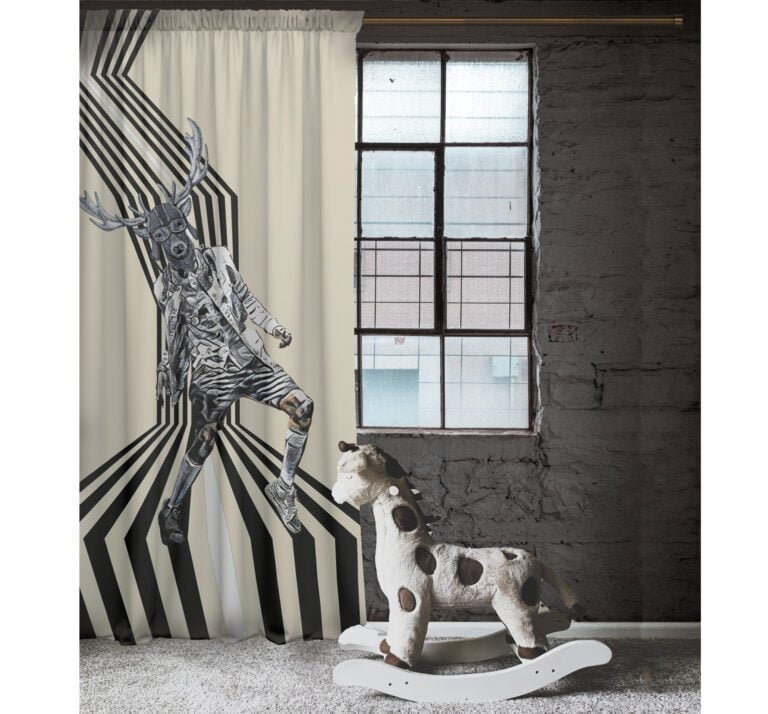 Velvet Blackout Curtain Panel Pair, 148cm Width x 200cm Drop