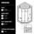 Gemini 48" W x 48" D x 77" H Hinged Frameless Shower Enclosure with 3/8  Clear Glass & Base-50857768