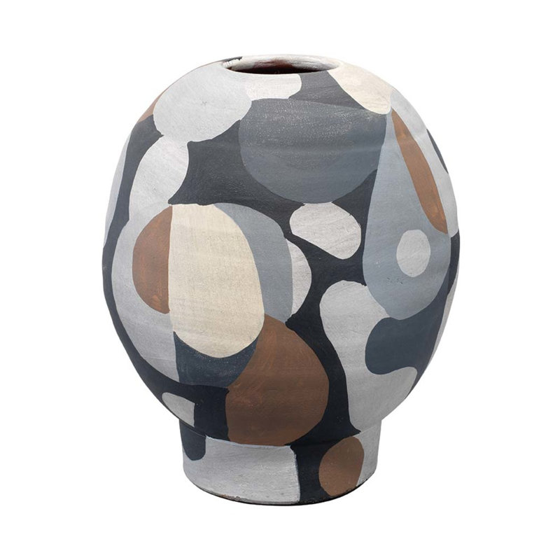 Vase de table en céramique Ventina MULTI 9,75 po