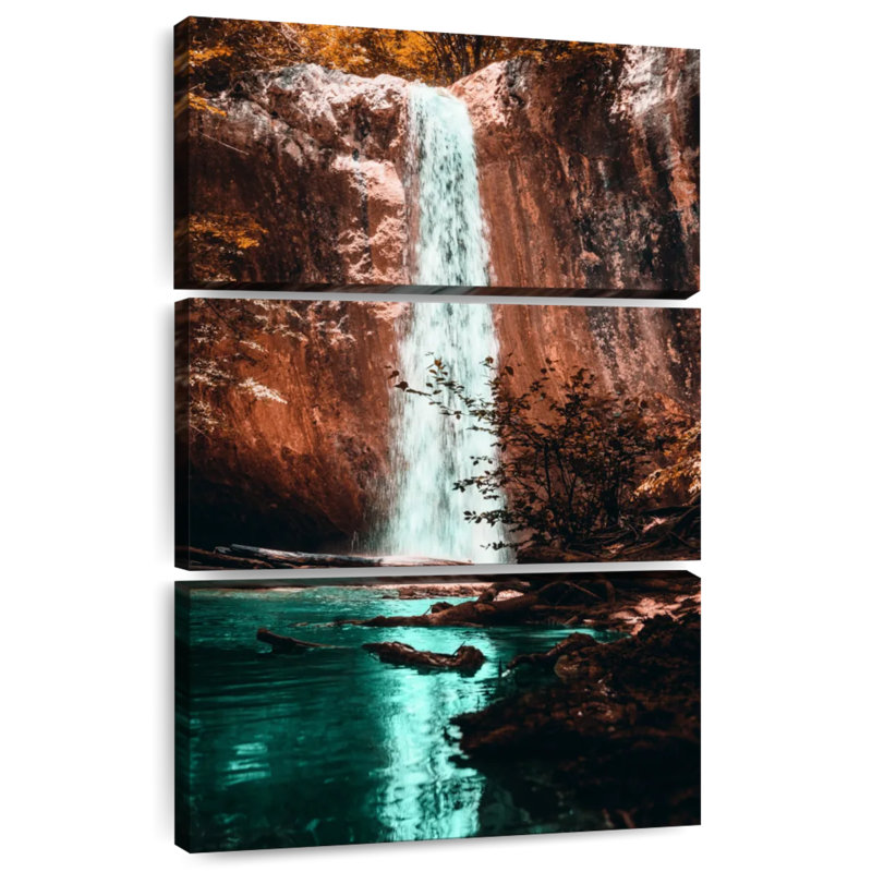 Kerrick Fiery Waterfall, H 32 po x l 20 po