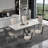 Simple light luxury rectangular dining table-107362828