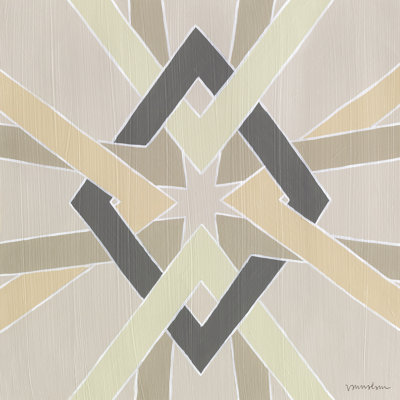 Deco Stitch III 1 Piece Wrapped Canvas Wall Art