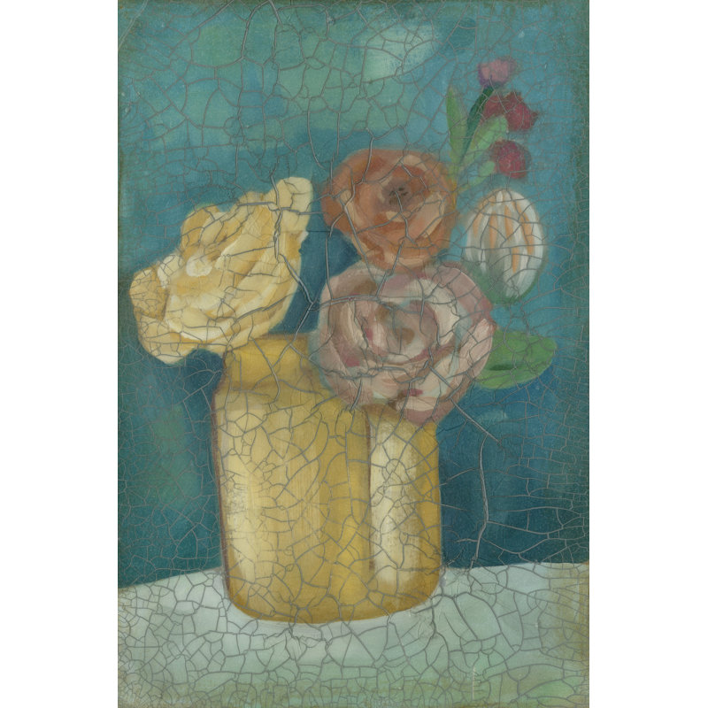 Flower Market I by Chariklia Zarris - Wrapped Canvas Painting, 46cm H x 30cm W x 3.8cm D