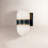 Marie Black 2 - Bulb Outdoor Wall Mount-29649856-128517695