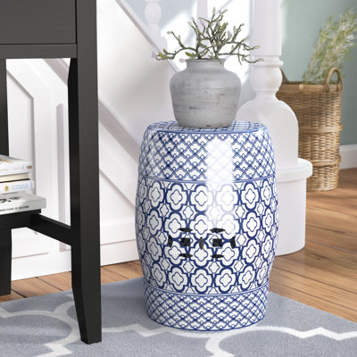 Silana Ceramic Accent Stool