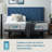Lucid Comfort 10'' Plush Memory Foam Mattress and Adjustable Base-46475204