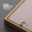 Œuvre de vigne florale minimaliste rose tendre - grande impression encadrée sur toile de la chambre principale-1139025852-1139025826