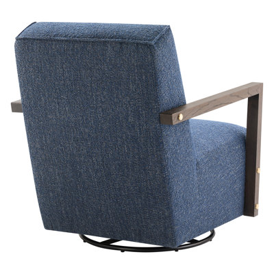Camino Upholstered Swivel Accent Chair